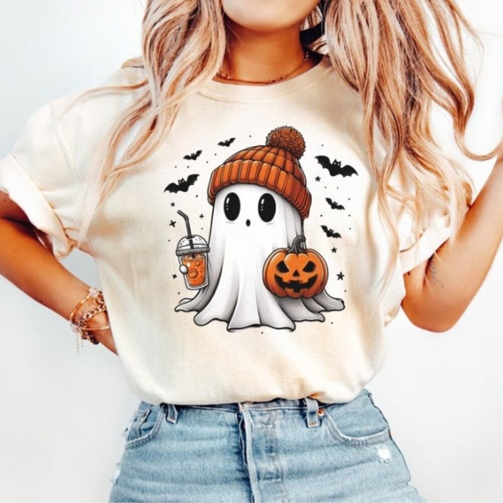Halloween Ghost Shirt, Cute Ghost Shirt, Cute Fall Shirt, Spooky Season Shirt